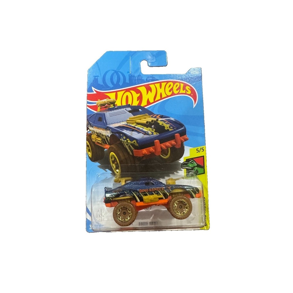 2019 Hot Wheels Sting Rod Treasure Hunt Dino Riders 5/5 FYF92